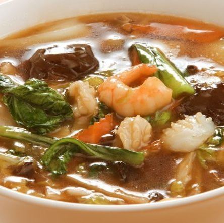 海鮮五目湯麺