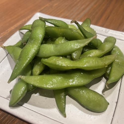 塩ゆで枝豆