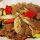 レバーの焼肉ダレ鉄板焼き