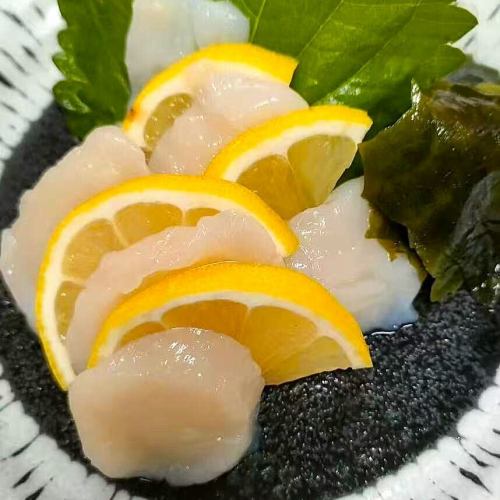 ホタテのお刺身