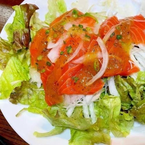 サーモンカルパッチョ