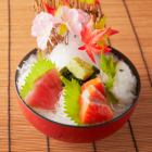 漁港直送鮮魚の本日の3点盛り合わせ