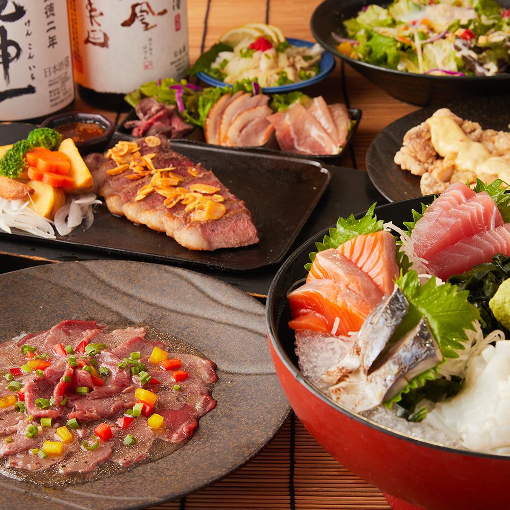 3時間飲み放題!こだわりの料理をぜひご賞味ください!