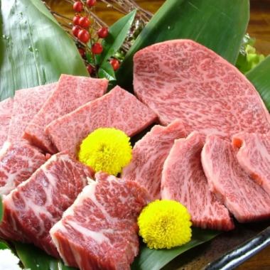 [90 minutes all-you-can-drink included!] 7,500 yen (tax included) Honjin's recommended course where you can enjoy high-quality meat ♪ 8 dishes in total