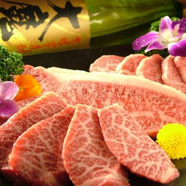 【90分飲み放題付！】7500円(税込)特選炙り肉寿司付き♪お手軽プラン 全10品