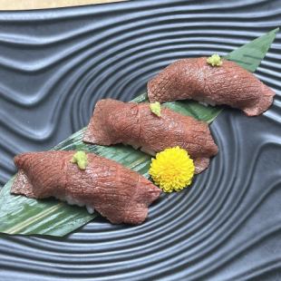 神戸ビーフ 特選炙り肉寿司