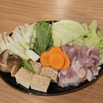 【冬季限定】福291特製～地鶏出汁鍋～3190円(税込)