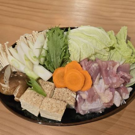 【冬季限定】福291特製~地鶏出汁鍋~3190円(税込)