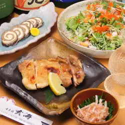 大山鶏 塩焼き