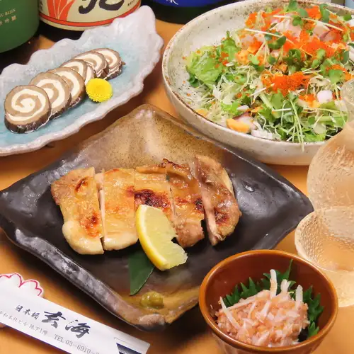 大山鶏 塩焼き