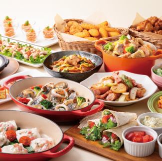 夏の食材を使用したバラエティー豊かな料理をご用意！