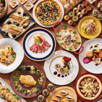 【平日】蘑菇与秋季风味半价自助餐