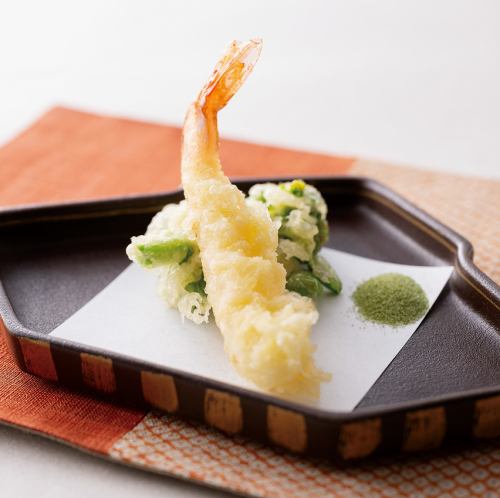 虾和蔬菜天妇罗