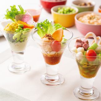 맞춤 샐러드 파르페