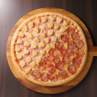 ◆ボリュームたっぷり皆で楽しむ◎ドリンクバー付き！ピザ食べ放題コース