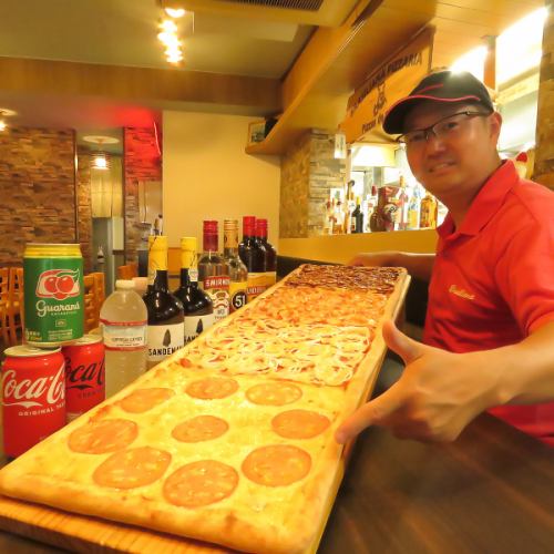 【ピザ食べ放題コース】ドリンクバー付き!お子様から大人まで、みんなで楽しめるのでオススメ♪