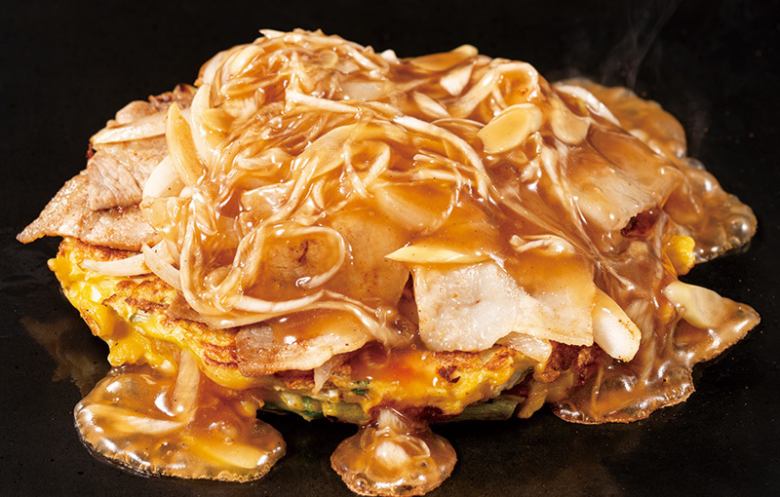 ネギたっぷりあんかけ豚玉