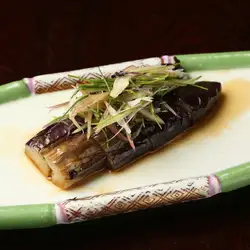 茄子 香味野菜とポン酢