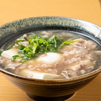 [One dish to taste Naniwa] Naniwa meat soup 800 yen (tax included)