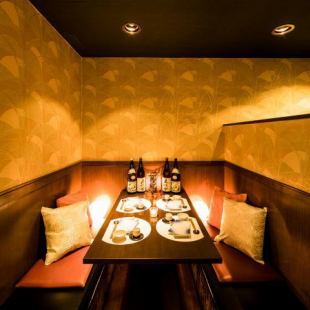 Private room seats are available for a small number of people.The fashionable atmosphere is perfect for girls-only gatherings, joint parties, etc. ◎