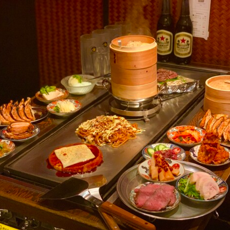 A perennial favorite! Fluffy and creamy grilled dish and small plate course for 5000 yen!