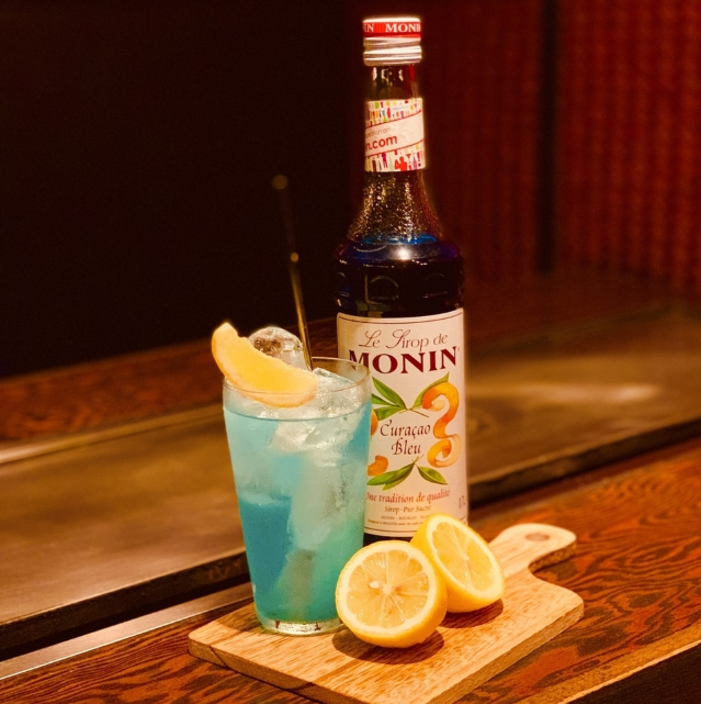 Enjoying drinks in this stylish setting is a must!
