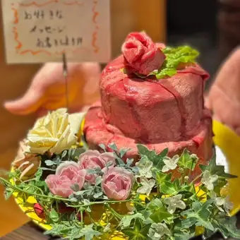 【8名様以上のコースご予約で、板前特製「肉ケーキ」を無料進呈】※要事前電話ご予約