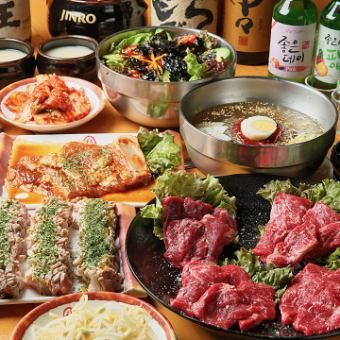 【お料理のみ】ガッツリ肉肉コース〈全7品〉3600円