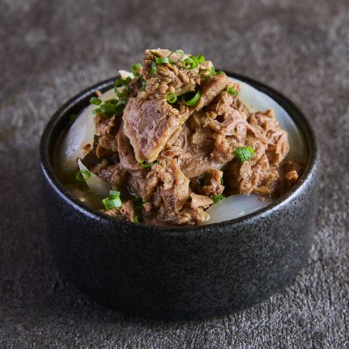 牛すじ塩煮込み