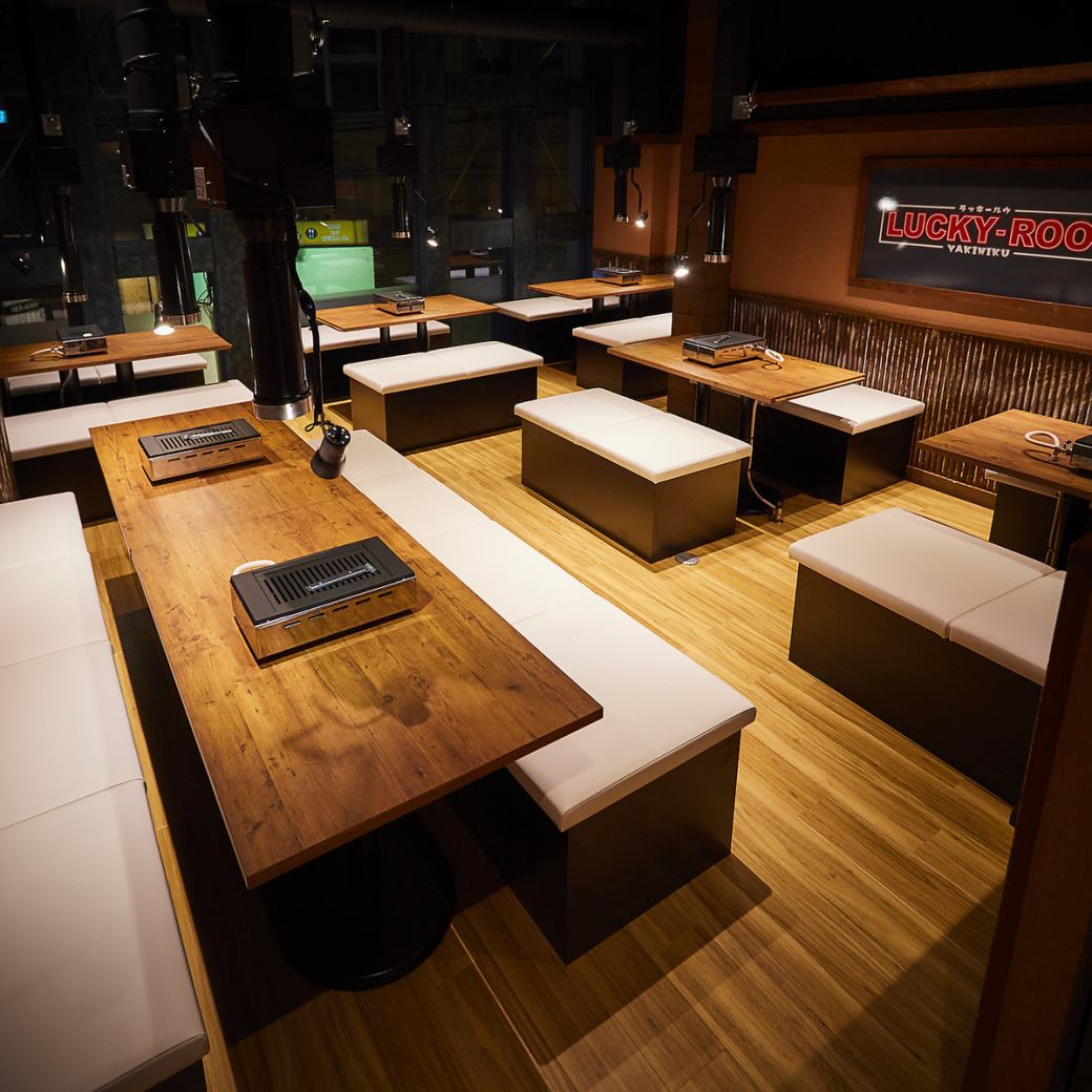 大人数での宴会もOK!飲み放題付き焼肉コースもあり★