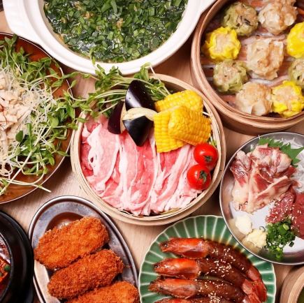 [Great for welcoming and farewell parties] 2.5 hours of all-you-can-drink with 14 dishes including shumai, xiaolongbao, and mapo tofu ★ Premium course