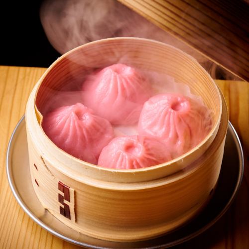 海老小籠包(桃)