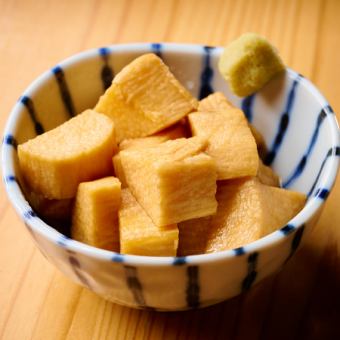 山芋の醤油漬け