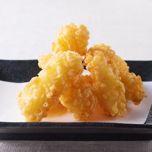 Crispy squid tempura