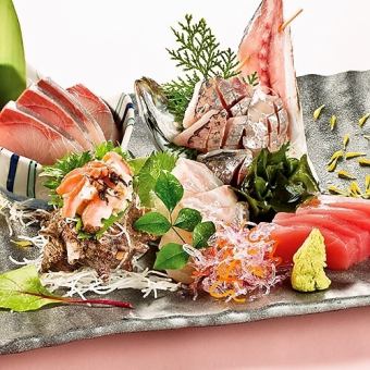 3 types of sashimi with specially selected bluefin tuna
