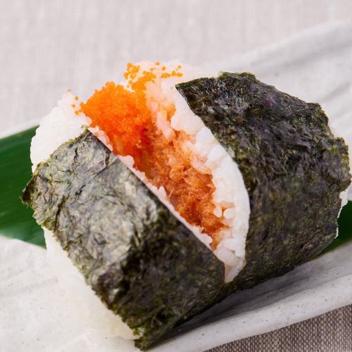 鮭魚鱈魚子飯糰