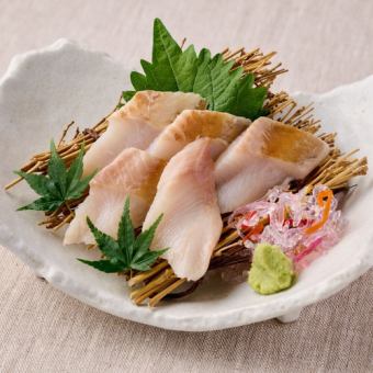 Atka mackerel sashimi