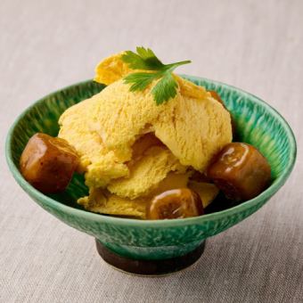 Annou sweet potato ice cream & mini university sweet potato