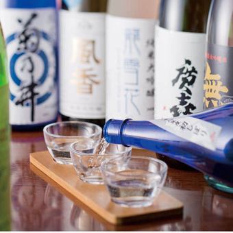 Meals can be ordered a la carte [120 minutes premium all-you-can-drink] 2,500 yen♪ Carefully selected local sake available