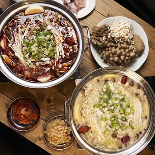 《土日祝限定!ランチコース》濃厚白湯スープのタッカンマリ食べ放題/3,300円(税込)!90分制