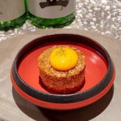 【卵かけご飯】月見焼きおにぎり