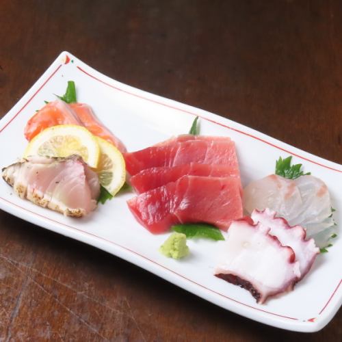 【仕入れにこだわり有！】本日のおまかせ五点盛り　1650円(税込)