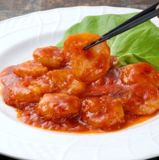 Authentic shrimp chili sauce