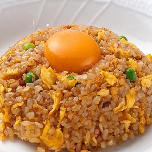Spicy Tsukimi fried rice