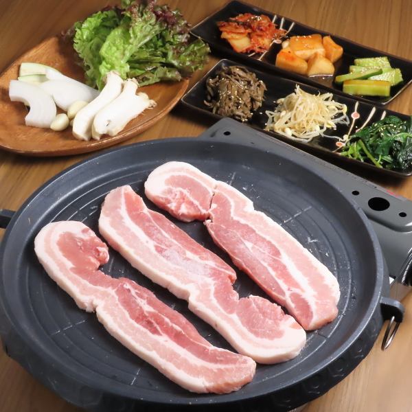 【五花肉】正宗韩式烤肉◆1700日元（含税）