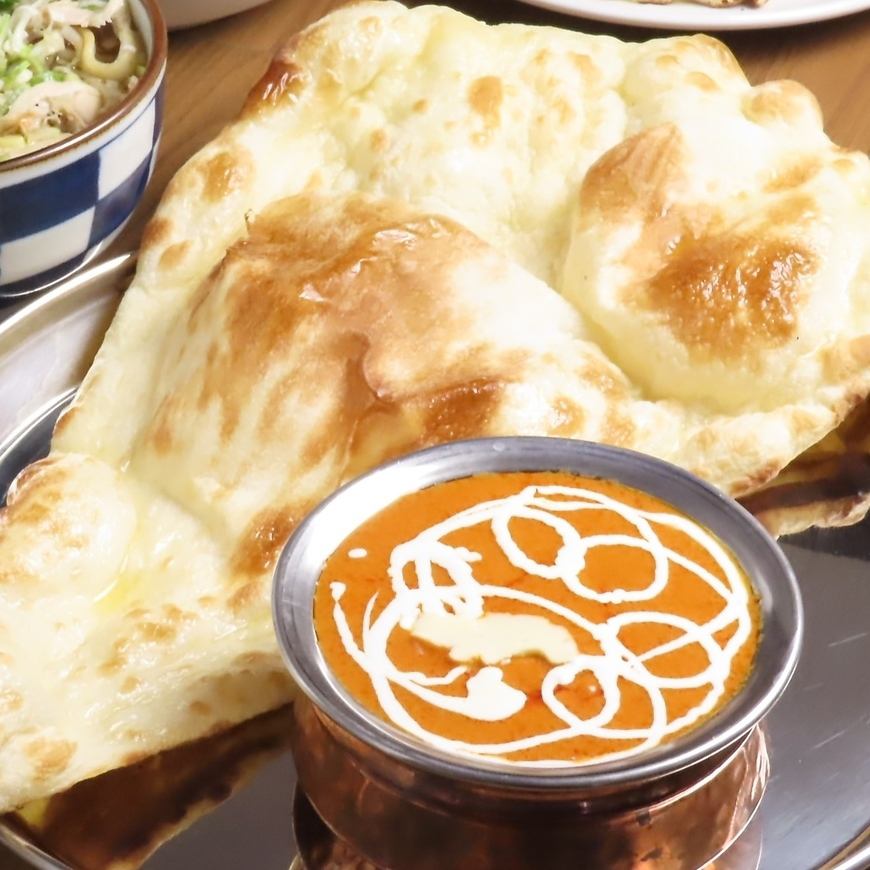 JR国立駅から徒歩3分！本格的なインドカレーとナンが楽しめます！飲み放題も◎