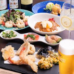 [Popular Menu Selected by Customers] Plenty of options other than the main tempura! ``Best Course'' with the best value for money