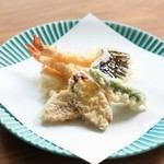[☆TENBAR Introductory Edition☆] “Simple course” with 5 recommended popular menu items and plenty of tempura