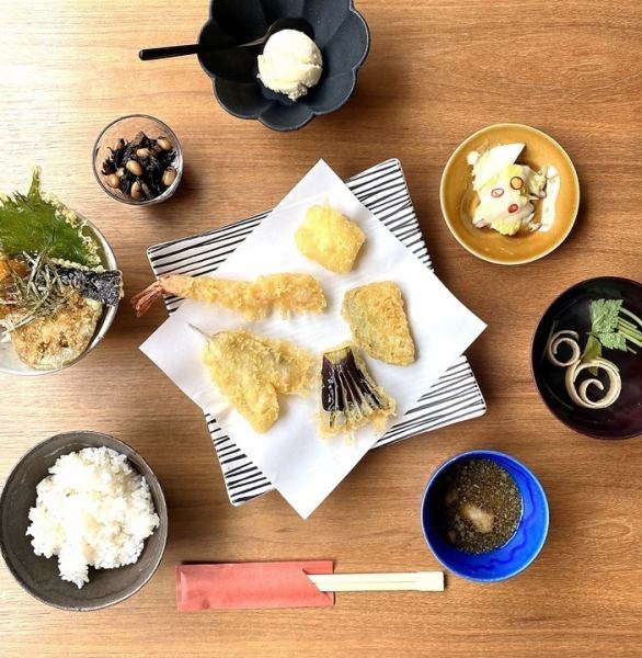 [Lunch] Upper tempura lunch