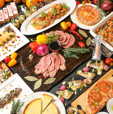 [Sky Lunch Buffet] All-you-can-eat over 30 types including roast beef (Saturdays, Sundays, and holidays only)
